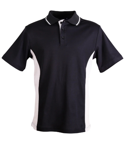 Picture of Winning Spirit, Kids TrueDry Contrast S/S Polo